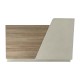 Γραφείο reception Stark  σε oak-μπεζ απόχρωση 160x60x105εκ
