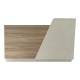 Γραφείο reception Stark  σε oak-μπεζ απόχρωση 180x60x105εκ