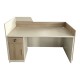 Γραφείο reception Stark  σε oak-μπεζ απόχρωση 180x60x105εκ