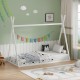 Παιδικό κρεβάτι Lilly τ.Montessori ξύλο πεύκου σε λευκή απόχρωση 90x190εκ Παιδικό κρεβάτι Lilly τ.Montessori ξύλο πεύκου σε λευκή απόχρωση 90x190εκ