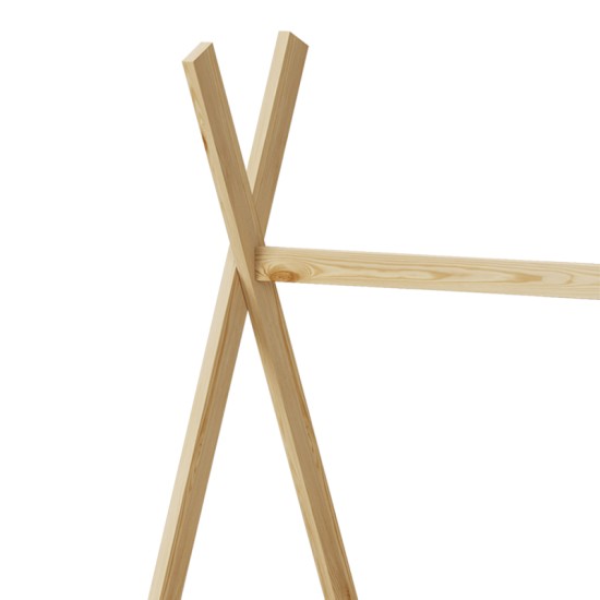 Παιδικό κρεβάτι Noam τ.Montessori με κιγκλίδωμα ξύλο πεύκου σε φυσική απόχρωση 70x140εκ Παιδικό κρεβάτι Noam τ.Montessori με κιγκλίδωμα ξύλο πεύκου σε φυσική απόχρωση 70x140εκ