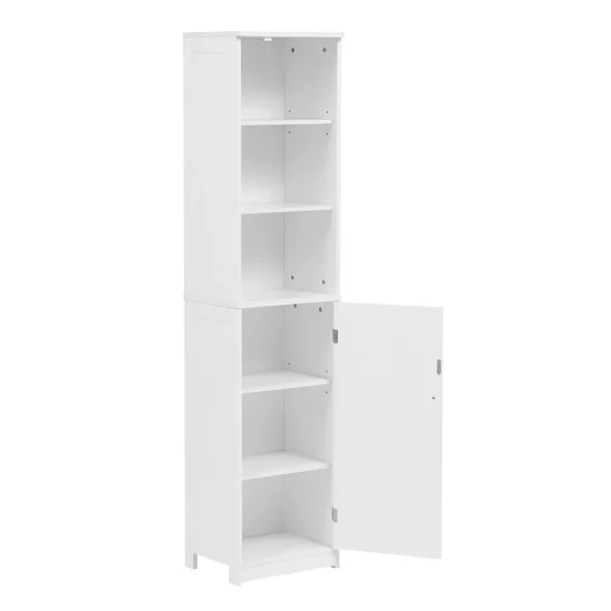 Ντουλάπι-στήλη Desilia  mdf λευκό 37x30x160εκ