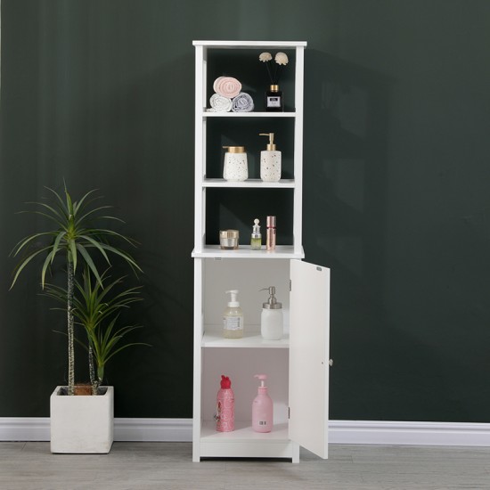 Ντουλάπι-στήλη Larben  mdf λευκό 40x33x150εκ--(Eλάχ.Ποσότητα:)