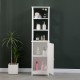 Ντουλάπι-στήλη Larben  mdf λευκό 40x33x150εκ--(Eλάχ.Ποσότητα:)