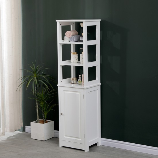 Ντουλάπι-στήλη Larben  mdf λευκό 40x33x150εκ--(Eλάχ.Ποσότητα:)
