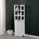 Ντουλάπι-στήλη Larben  mdf λευκό 40x33x150εκ--(Eλάχ.Ποσότητα:)