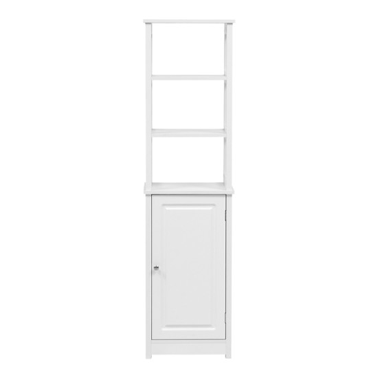 Ντουλάπι-στήλη Larben  mdf λευκό 40x33x150εκ--(Eλάχ.Ποσότητα:)
