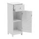 Ντουλάπι-στήλη Chesy  mdf λευκό 32x30x87εκ