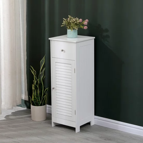 Ντουλάπι-στήλη Chesy  mdf λευκό 32x30x87εκ