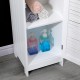 Ντουλάπι-στήλη Chesy  mdf λευκό 32x30x87εκ--(Eλάχ.Ποσότητα:)
