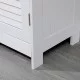 Ντουλάπι-στήλη Chesy  mdf λευκό 32x30x87εκ