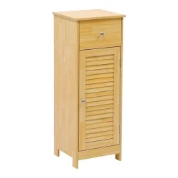 Ντουλάπι-στήλη Chesy  mdf σε φυσική απόχρωση 32x30x87εκ