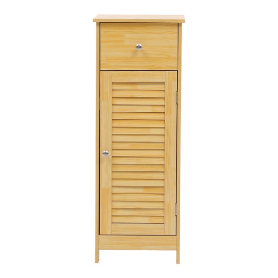 Ντουλάπι-στήλη Chesy  mdf σε φυσική απόχρωση 32x30x87εκ--(Eλάχ.Ποσότητα:)