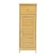 Ντουλάπι-στήλη Chesy  mdf σε φυσική απόχρωση 32x30x87εκ