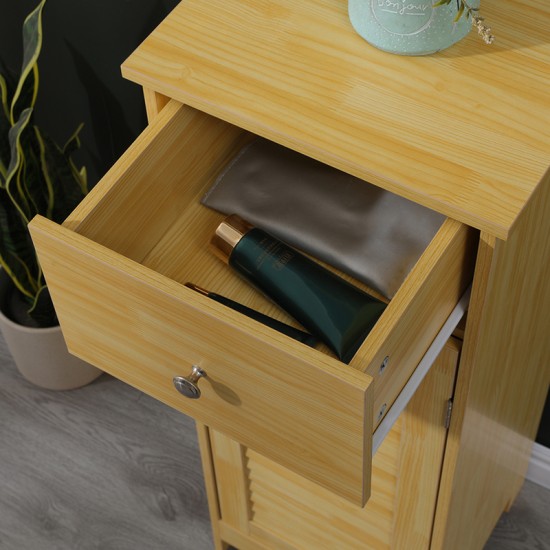 Ντουλάπι-στήλη Chesy  mdf σε φυσική απόχρωση 32x30x87εκ--(Eλάχ.Ποσότητα:)