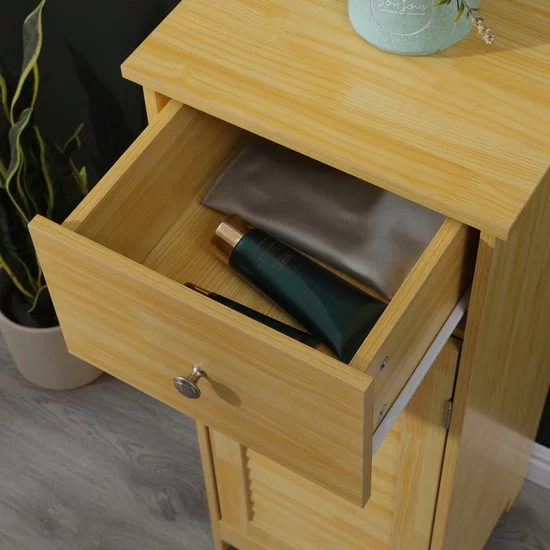 Ντουλάπι-στήλη Chesy  mdf σε φυσική απόχρωση 32x30x87εκ