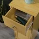 Ντουλάπι-στήλη Chesy  mdf σε φυσική απόχρωση 32x30x87εκ
