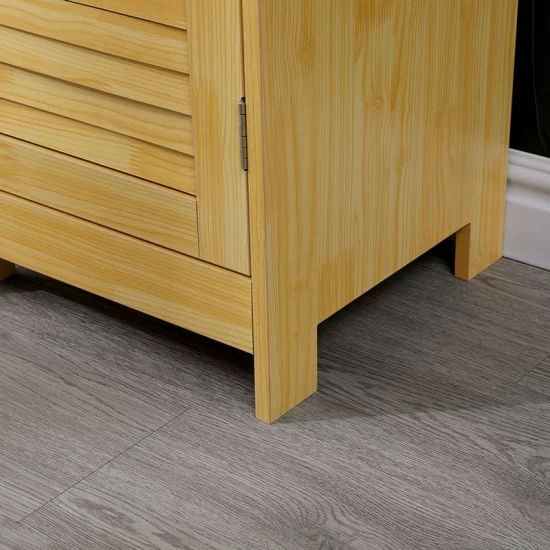 Ντουλάπι-στήλη Chesy  mdf σε φυσική απόχρωση 32x30x87εκ