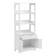 Ντουλάπι-στήλη Sejo  mdf λευκό 60x32.5x154εκ--(Eλάχ.Ποσότητα:)