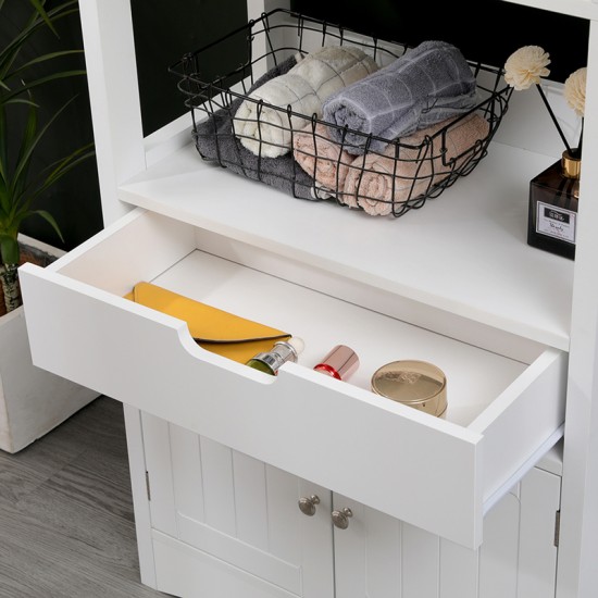 Ντουλάπι-στήλη Sejo  mdf λευκό 60x32.5x154εκ--(Eλάχ.Ποσότητα:)