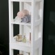 Ντουλάπι-στήλη Kelby  mdf λευκό 30x30x144εκ--(Eλάχ.Ποσότητα:)