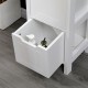 Ντουλάπι-στήλη Kelby  mdf λευκό 30x30x144εκ--(Eλάχ.Ποσότητα:)