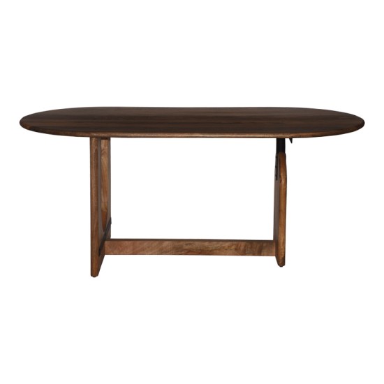 Τραπέζι Jenkou mango ξύλο σε φυσική απόχρωση 180x90x76εκ Τραπέζι Jenkou mango ξύλο σε φυσική απόχρωση 180x90x76εκ