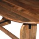 Τραπέζι Jenkou mango ξύλο σε φυσική απόχρωση 180x90x76εκ Τραπέζι Jenkou mango ξύλο σε φυσική απόχρωση 180x90x76εκ