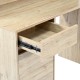 Γραφείο εργασίας Secreta με ράφι σε oak απόχρωση 110x50x135εκ Γραφείο εργασίας Secreta με ράφι σε oak απόχρωση 110x50x135εκ
