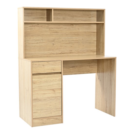 Γραφείο εργασίας Secreta με ράφι σε oak απόχρωση 110x50x135εκ Γραφείο εργασίας Secreta με ράφι σε oak απόχρωση 110x50x135εκ