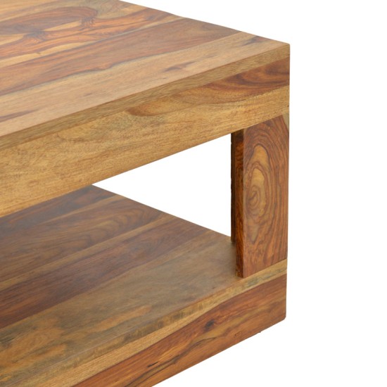 Τραπέζι Volino μασιφ ξύλο sheesham σε καρυδί απόχρωση 90x60x40εκ Τραπέζι Volino μασιφ ξύλο sheesham σε καρυδί απόχρωση 90x60x40εκ