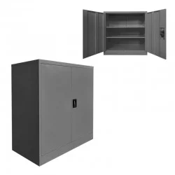 Μεταλλικό ντουλάπι Armon  ανθρακί 90x45x90εκ
