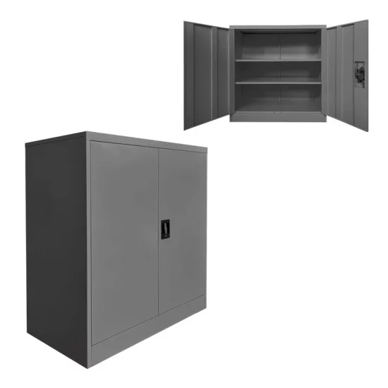 Μεταλλικό ντουλάπι Armon  ανθρακί 90x45x90εκ