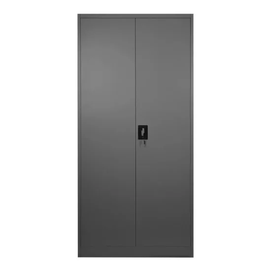 Μεταλλική ντουλάπα Zogi  με χώρισμα ανθρακί 70x40x180εκ