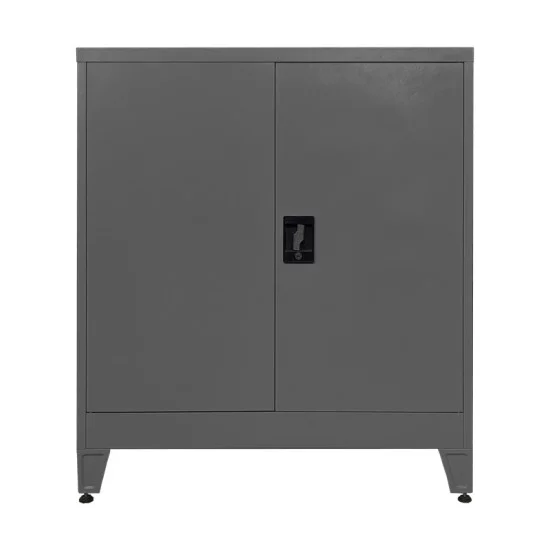Μεταλλικό ντουλάπι Armon  ανθρακί 90x45x100εκ