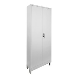 Μεταλλική ντουλάπα Ugren  σε ανοιχτό γκρι 70x40x190εκ