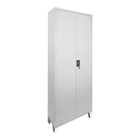 Μεταλλική ντουλάπα Ugren  σε ανοιχτό γκρι 70x40x190εκ