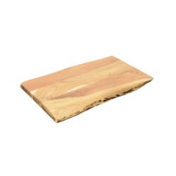 Επιφάνεια τραπεζιού Pozier  μασίφ ξύλο ακακίας σε φυσική απόχρωση 140x80x4εκ