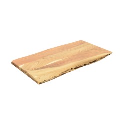 Επιφάνεια τραπεζιού Pozier  μασίφ ξύλο ακακίας σε φυσική απόχρωση 160x90x4εκ