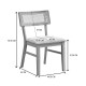 Καρέκλα Raffles  καρυδί rubberwood με pe rattan και εκρού ύφασμα 47x48x83.5εκ