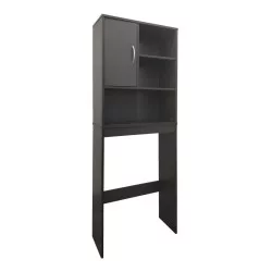 Έπιπλο μπάνιου Tazien  σε ανθρακί απόχρωση 60x24x168.5εκ