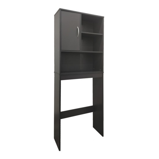 Έπιπλο μπάνιου Tazien  σε ανθρακί απόχρωση 60x24x168.5εκ