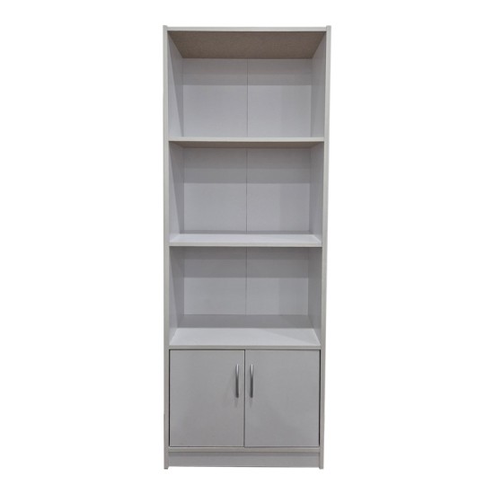 Βιβλιοθήκη Tekaro σε λευκή απόχρωση 60x29x166εκ Βιβλιοθήκη Tekaro σε λευκή απόχρωση 60x29x166εκ