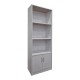 Βιβλιοθήκη Tekaro σε λευκή απόχρωση 60x29x166εκ Βιβλιοθήκη Tekaro σε λευκή απόχρωση 60x29x166εκ