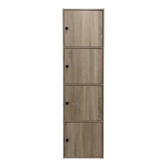 Ντουλάπι-στήλη Gabino  σε sonoma απόχρωση 40x39x158εκ