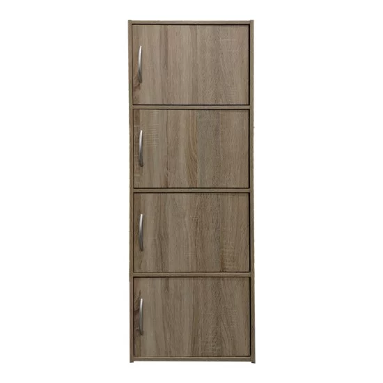 Ντουλάπι-στήλη Gabino I  σε sonoma απόχρωση 40x34.5x120εκ