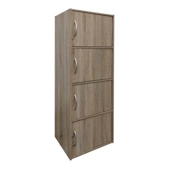 Ντουλάπι-στήλη Gabino I  σε sonoma απόχρωση 40x34.5x120εκ