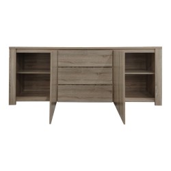 Μπουφές Kalya  σε sonoma απόχρωση 220x49x89.5εκ