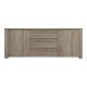 Μπουφές Kalya σε sonoma απόχρωση 220x49x89.5εκ Μπουφές Kalya σε sonoma απόχρωση 220x49x89.5εκ