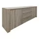 Μπουφές Kalya  σε sonoma απόχρωση 220x49x89.5εκ